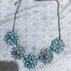 3 for 20💕 Blue Flower STATEMENT Necklace